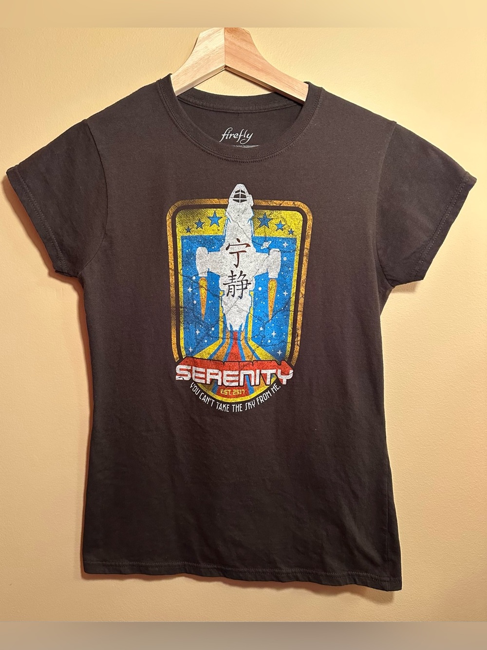 firefly serenity spaceship novelty tshirt